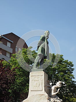 Galileo Ferraris monument in Turin