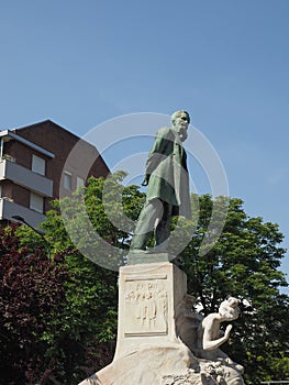 Galileo Ferraris monument in Turin