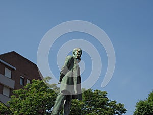 Galileo Ferraris monument in Turin