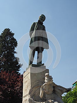 Galileo Ferraris monument in Turin