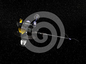 Galileo spacecraft - 3D render