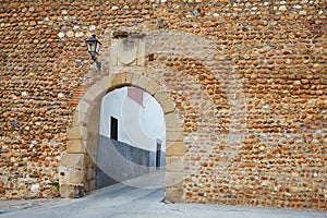 Galisteo village in Caceres of Extremadura