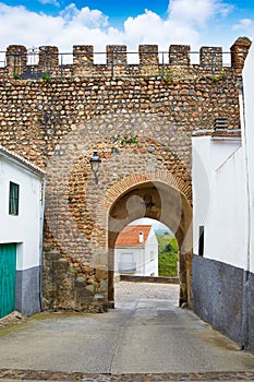 Galisteo village in Caceres of Extremadura