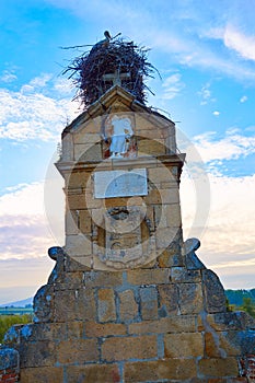 Galisteo village in Caceres of Extremadura photo