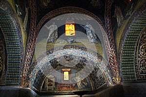 Galla placida mosaic photo