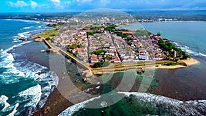 Galle fort aerial photography