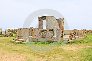 Galle Fort`s Lloyd Signal Station Base - Sri Lanka UNESCO World Heritage