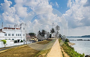 Galle fort in Sri Lanka is a prime Dutch colonial time city in A