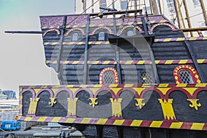 Galleon of sir Francis Drake photo