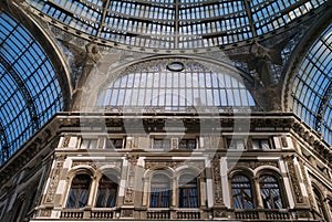 The Galleria Umberto I in Naples, Italy