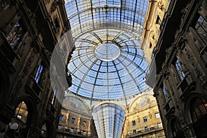 Galleria Vittorio Emaneuele II in Milan, Italy