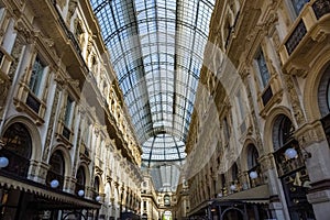 Galleria Vittorio Emanuel in Milan, Italy