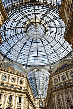 Galleria Vittorio Emanuel in Milan, Italy