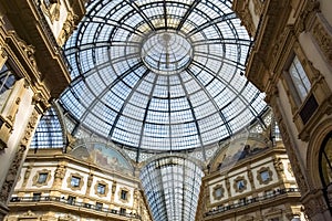 Galleria Vittorio Emanuel in Milan, Italy