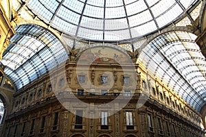 The Galleria Vittorio Emanuele II