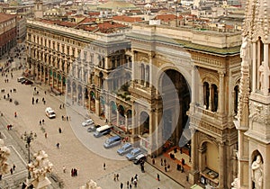 The Galleria Vittorio Emanuele II