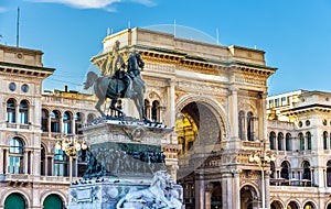 Galleria Vittorio Emanuele II in Milan