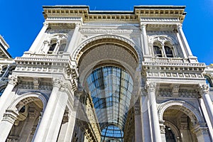 Galleria Vittorio Emanuele II in Milan, Italy