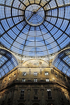 Galleria Vittorio Emanuele II in Milan, Italy