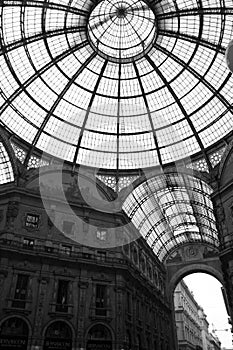 Galleria Vittorio Emanuele II in Milan, Italy