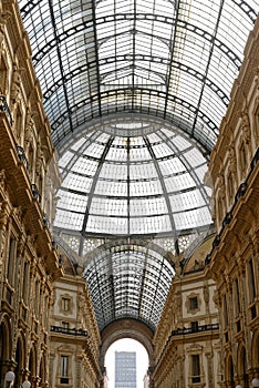 Galleria Vittorio Emanuele II Milano - glass roof