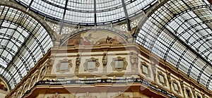 The Galleria Vittorio Emanuele II, Milano, Italy