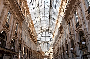 Galleria Vittorio Emanuele II in Milano, Itlay photo