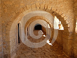 Gallery of the Arkadi monastery