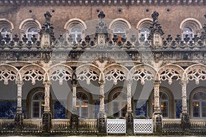 A gallery at Bussaco Palace, Portugal photo