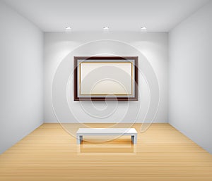 Gallery Interior with empty