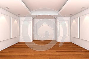 Gallery Interior Empty Room