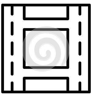 Gallery Isolated Vector Icon which can easily modify or edit