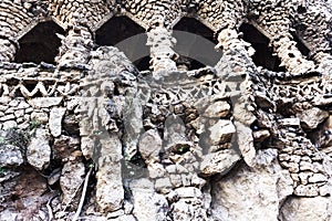 Gallery in the Park Guell