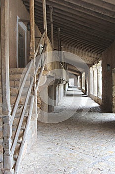 Tourist accommodation in Monastery El Santuari de Lluc, Mallorca, Spain photo