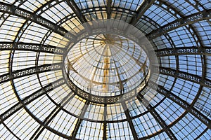 Gallery Vittorio Emanuele II, luxury shopping mall, Milan, Italy