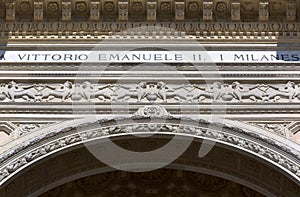 Gallery Vittorio Emanuele II, luxury shopping mall, Milan, Italy