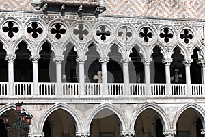 Gallery windows of the Doge's Palace