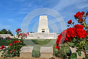 Gallipoli, Turkey / May 26, 2019 / Lone Pine Cemetery is a Commonwealth War Graves Commission cemetery. It is commemorate