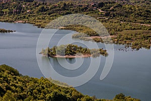 Gallo Matese, Campania, Italy. The lake photo