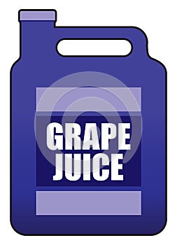 Gallon of Grape Juice