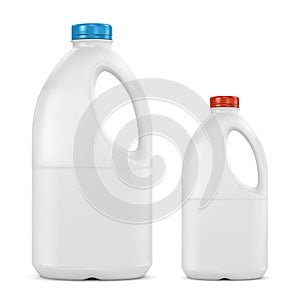 Gallon milk bottle plastic containers