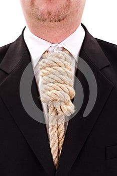 Gallows rope necktie photo