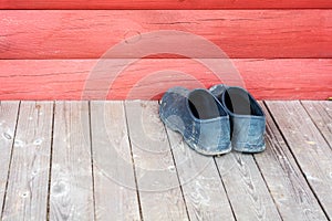 Galoshes in the country