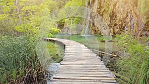 Galovacki Buk cascade in Plitvice Lakes National Park