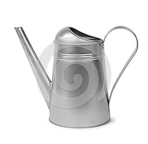 Galvanised watering can