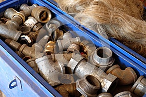 Galvanized pipe fittings