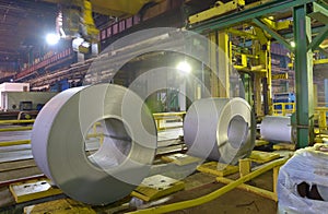 Galvanized role steel