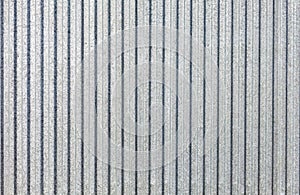 Galvanized sheet - Corrugated metal surface texture with copy space.