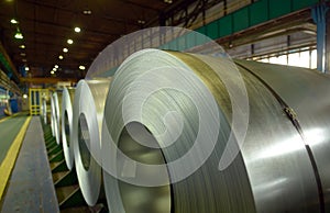 Galvanized steel coil photo