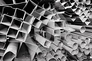 Galvanized steel sheet to be prepared for recycling at the smelter in the production process with selective focus on